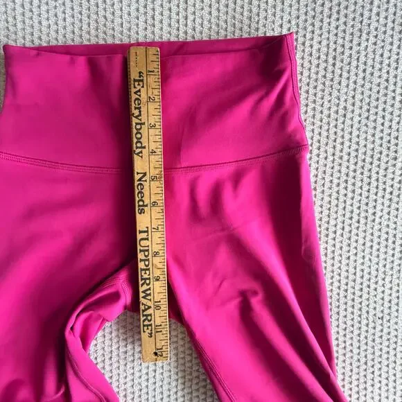 Lululemon Wunder Train High Rise Tight Legging Pink Raspberry 28’’ size 6 - Picture 6 of 8